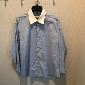 Perry Ellis Light Blue Dress Shirt